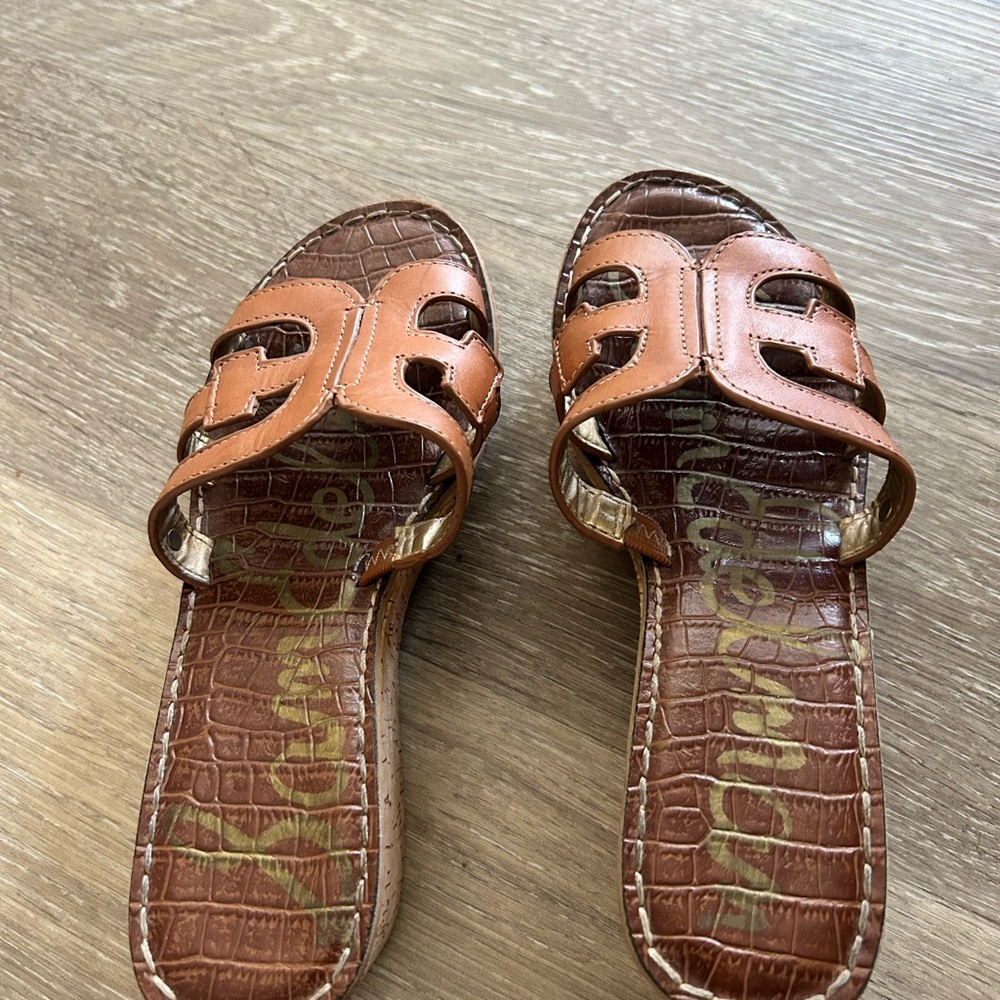 Barely worn Edelman  slip on sandal